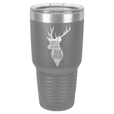 Best Buckin' Dad Ever 30oz Ringneck Tumbler